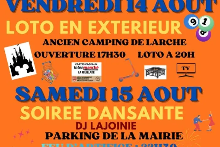 Affiche Week end de festivités